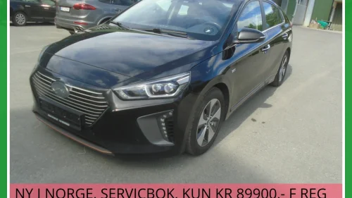 HYUNDAI IONIQ 120 HK TEKNIKK SKINN, RYGGEKAMERA, VARMEPUMPE, PEN BIL