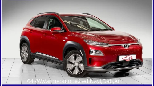 HYUNDAI Kona 64KW/VARMEPUMPE/LED/NAVI/HELSKINN/ACC/DAB/KRELL/HUD/