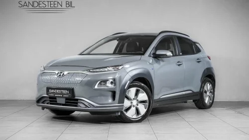 HYUNDAI Kona 64KWH LR/**NYTT BATTERI**/SOLTAK/SKINN/R-KAMERA/KRELL L