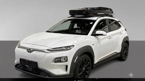 HYUNDAI Kona 64 kWh Teknikk 507 km. Skinn Krell stereo  Historikk