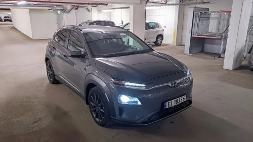 HYUNDAI Kona Ny hvd.batteri (2022). Ny el. motor/girkasse nov. 2024