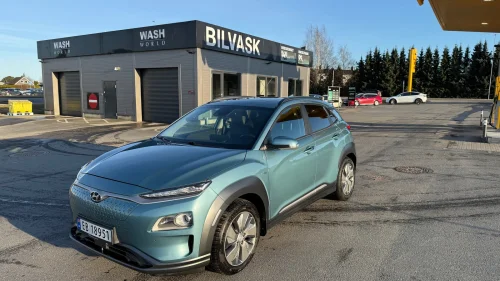 HYUNDAI Kona PREMIUM 64KWH SKINN/SOLTAK/HUD/KRELL/"NORSK" BIL