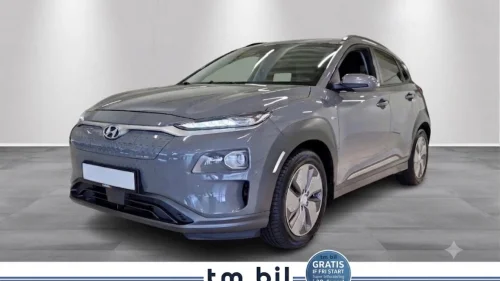 HYUNDAI Kona 64 kWh Premium Skinn Krell stereo EU 04/2028 Historikk