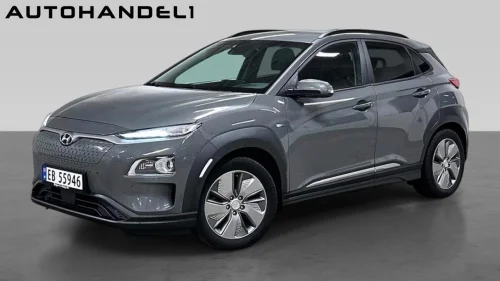 HYUNDAI Kona Premium 64 kWh/HENGERFESTE + TAKSTATIV - komplett bil!