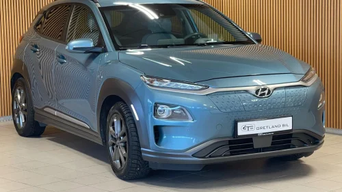 HYUNDAI Kona Premium Electric / WLTP: 449km / Rattvarme / Kamera +++