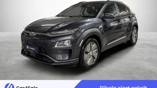 HYUNDAI Kona 64kwh 484km / Skinn / Krell / HUD / Ny service / R.Kam+