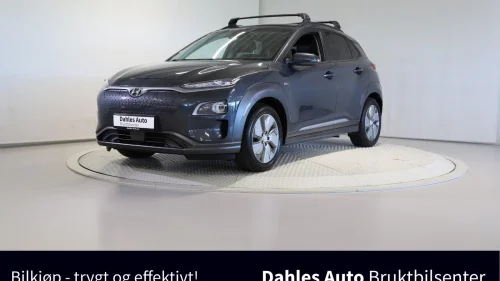 HYUNDAI Kona Premium LR 64kWh. ACC/Krok/HUD/Skinn/Krell/Kamera