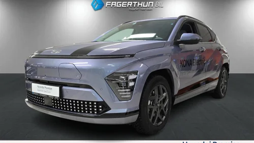 HYUNDAI KONA Premium Long Range/Topputstyrt/Skinn/Head-up/Bose