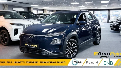 HYUNDAI Kona 64kW/electric/LONG-RANGE/480WLTP/R.VARME/EU.10.2026