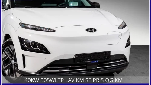 HYUNDAI Kona 40KW 305WLTP LAV KM SE PRIS OG KM