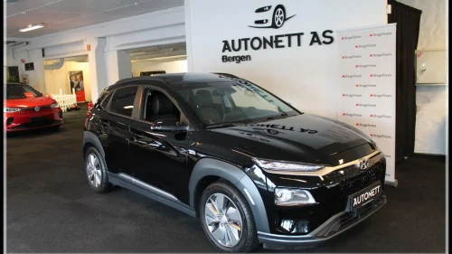 HYUNDAI Kona 64KWH,PREMIUM,H-FESTE,SKINN,SOLTAK,H-UP,LADEPLATE TLF!