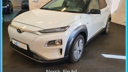 HYUNDAI Kona Premium/64KWh/HeadUp/ACC/App/3Fase/Fullskinn