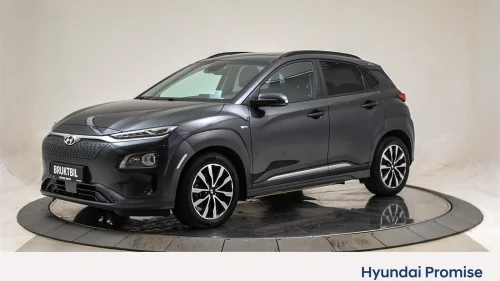 HYUNDAI Kona Premium LR m. Soltak 64 kWh/Skinn/Utvidet garanti++