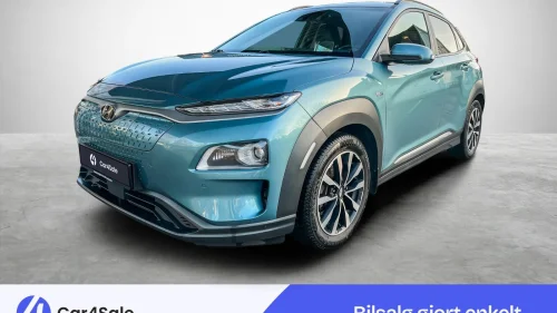 HYUNDAI Kona 64kwh LR 484km / Skinn / Krok/ V.Pumpe/ Påkostet/ R.kam