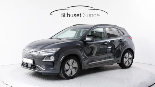 HYUNDAI Kona 64kWh LR Premium 204hk Skinn,Ventiseter,Kamera,Navi++