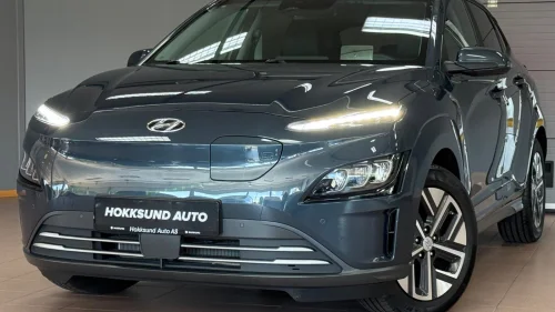 HYUNDAI Kona 64KWH 484KM Premium LR/Skinn/Acc/Krell/Hud/R.varme++