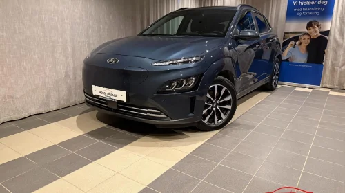 HYUNDAI Kona PREMIUM LR 484 KM WLTP SKINN HUD KRELL MEGET STRØKEN!!!