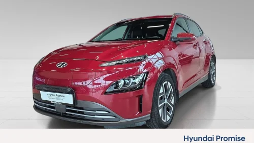 HYUNDAI Kona LR Premium 64kwh-Skinn,Ny service,Norsk bil,R.kamera
