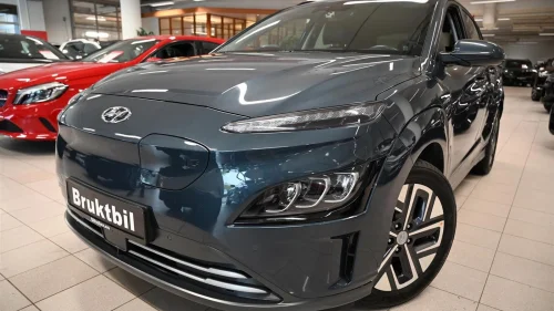 HYUNDAI Kona 64kW 204hk Long Range Premium m/Soltak/Skinn/ACC/LAV KM