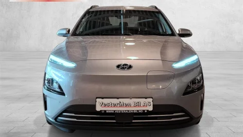 HYUNDAI Kona 64kwh, LR, Premium, Skinn-seter med Varme+Kjøing++