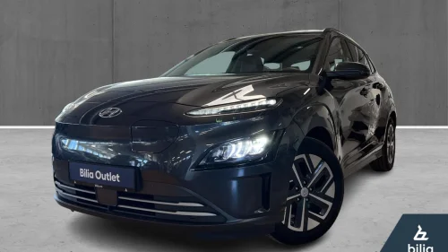 HYUNDAI Kona LR Exclusive 64 kWh Ventilert skinn, Soltak, Krell lyd