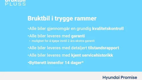 HYUNDAI Kona Premium LR 2ÅR HYUNDAI GARANTI FRA KJØPSDATO