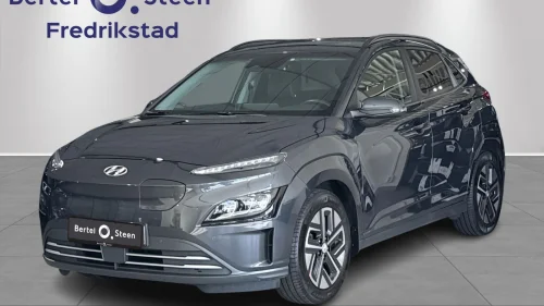 HYUNDAI Kona Premium L.R. skinn, rattvarme, vent seter, HUD