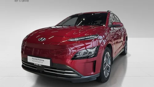 HYUNDAI Kona LR Premium 64kwh-Skinn,Ny service,Norsk bil,R.kamera