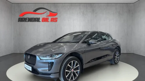 JAGUAR I-PACE EV400 Skinn, Ad Cruise, Navi, Panorama, Norsk, Kamera++