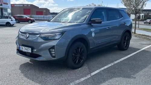 SSANGYONG KORANDO e-Motion Black Line HENGERFESTE 1500KG Hengervekt, 100% ELEKTRIS