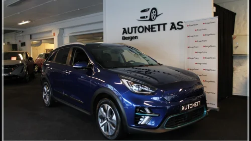 KIA NIRO EXCLUSIVE,SKINN,NAVI,JBL,LADEPLATE,S/V-HJUL,7ÅR GARANTI