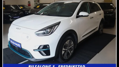 KIA NIRO 64 KW,Exclusive,H feste,Skinn,Navi,Cruise,"Norsk"