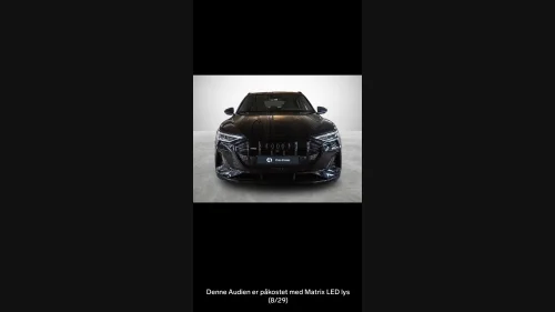 AUDI e-tron Sportback 50 50 Sportback S line