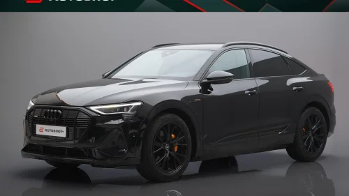 AUDI E TRON SPORTBACK 55 55 S-LINE VALCONA BLACK PACK MEMORY LED ACC KROK NORSK