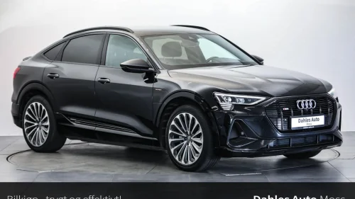 AUDI e-tron Sportback 50 50 S-Line/Hengerfeste/Bang Olufsen/LED