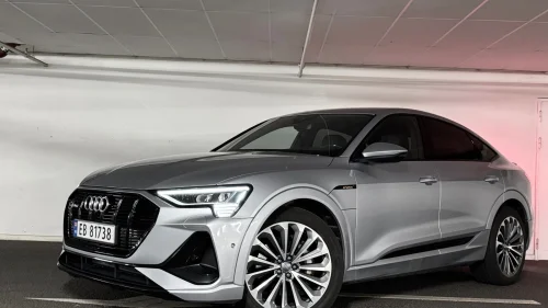 AUDI e-tron Sportback 55 55 S-LINE+BLACK PACK+MATRIX+KROK+EL-SETER+360 KAMERA