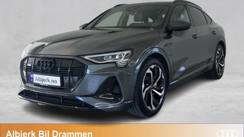 AUDI e-tron Sportback 50 50 S-Line Sport El.seter H-feste B&O 360-kamera 21'