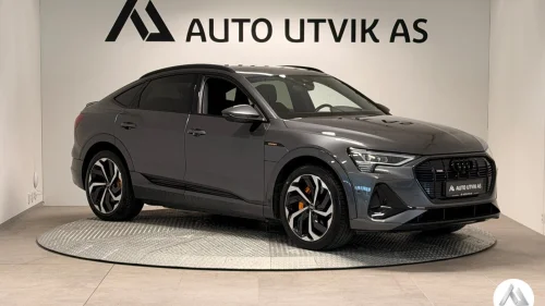 AUDI E TRON SPORTBACK 55 S-LINE/BLACK EDITION/MATRIX/KROK/B&O/HUD/VINTERP/LUFT