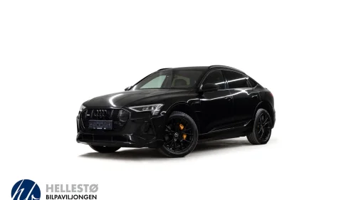 AUDI E TRON SPORTBACK 55 55 S-Line m/21"Alu/Krok/Matrix/Luftfjæring