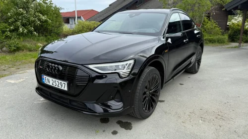 AUDI e-tron Sportback 55 55 S-Line Sport | Krok | B&O | Luftfjæring | 360-kam