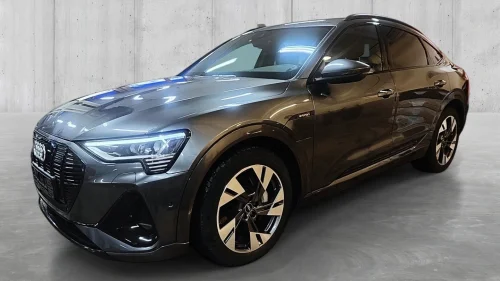 AUDI e-tron Sportback 50 50 SB S Line Sport -B&O, Pano, 360Kam, SortOptikk, Krok