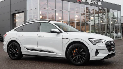 AUDI e-tron Sportback 55 55/NORSK/SKINN/ELSETER/HENGERFESTE/ADAPTIV/LUFT/CARPLAY
