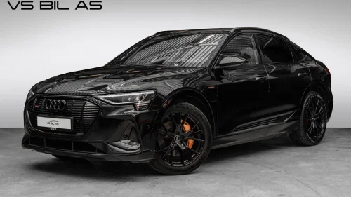 AUDI E TRON SPORTBACK 55 55 2x S-line/Black Edition/360/LED/Navi/V.ratt/Krok/21¨