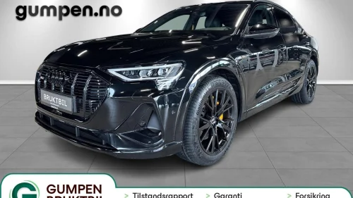 AUDI E TRON SPORTBACK 55 55 sb s line, black edition, BO,