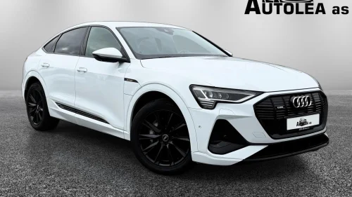 AUDI e-tron Sportback 55 55 Quattro S-LINE SortOptikk Matrix HeadUp 360-Cam ACC