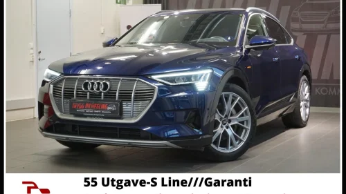 AUDI e-tron Sportback 55 55///S-Line///Se Utstyr///Se Km///Garanti///Se Detaljer