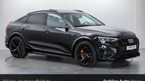 AUDI e-tron S Sportback 60S 503hk/B&O/Matrix/Panorama/Skinn/360 Kamera
