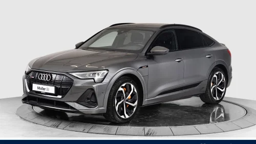 AUDI E TRON SPORTBACK 55 55 Sportback S line Sport - 360kam, SortOptikk, Adv.key