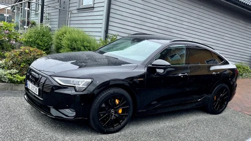 AUDI E TRON SPORTBACK 55 55 Sportback S line Sport Black Ed. Ed.