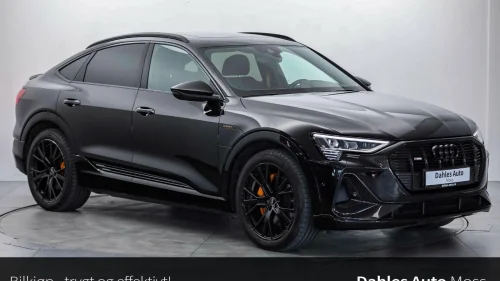 AUDI e-tron Sportback 55 55 S-Line Black Edition/Pano/Skinn/Matrix/Hengerfeste